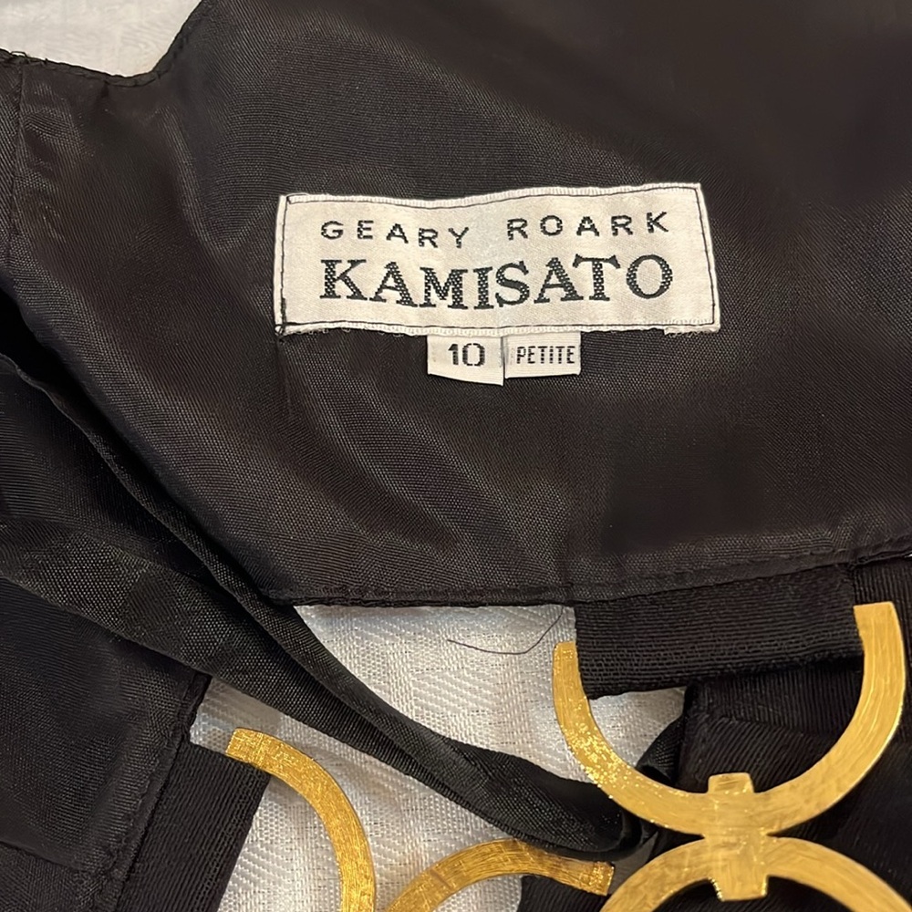 Geary Roark Kamisato Black Cocktail Dress. Sexy & Chic,Great for the Holidays 10 - Picture 9 of 15